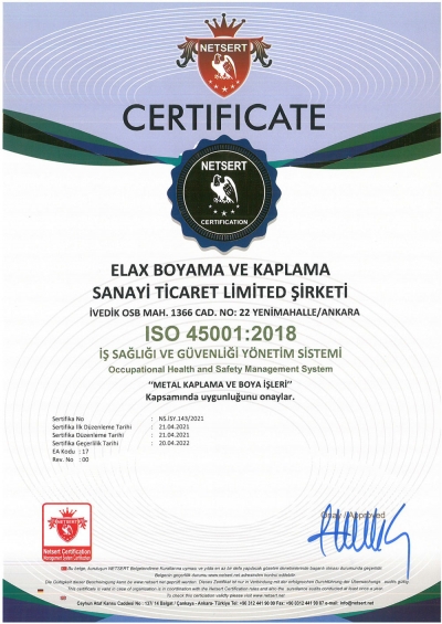 ISO 45001: 2018